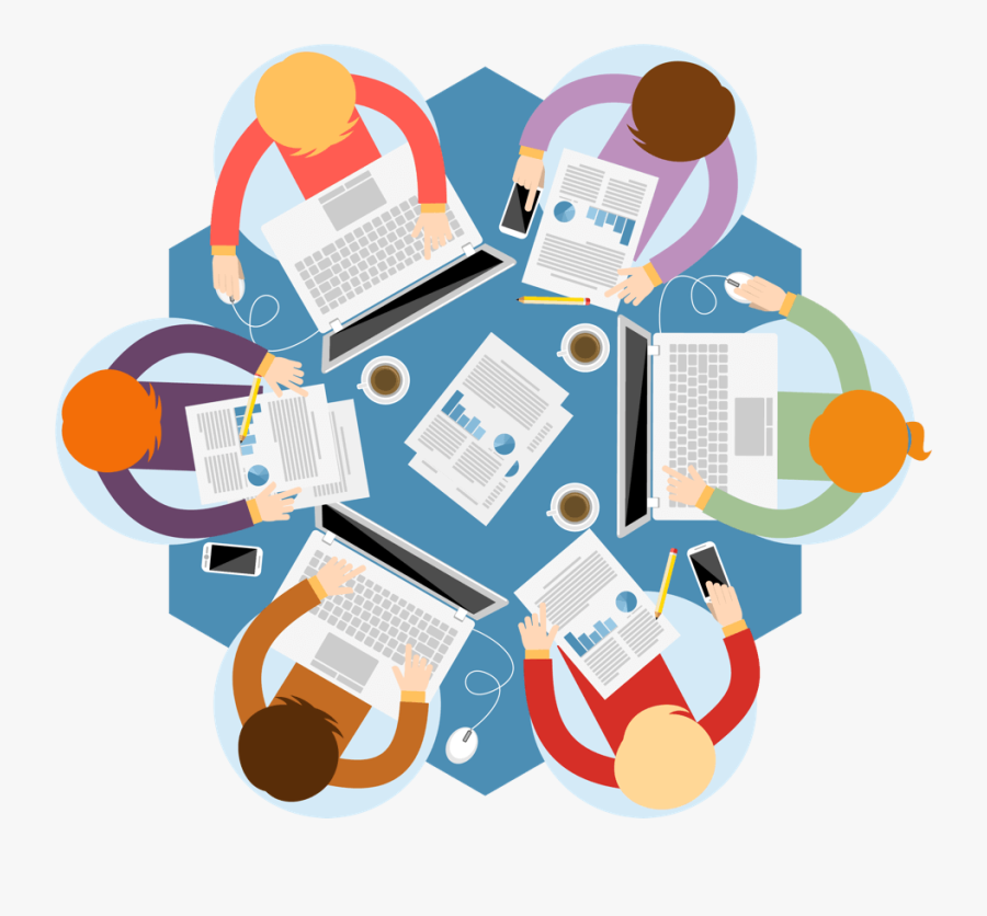 Employee Pulse Surveys - Organization And Management Background, Transparent Clipart