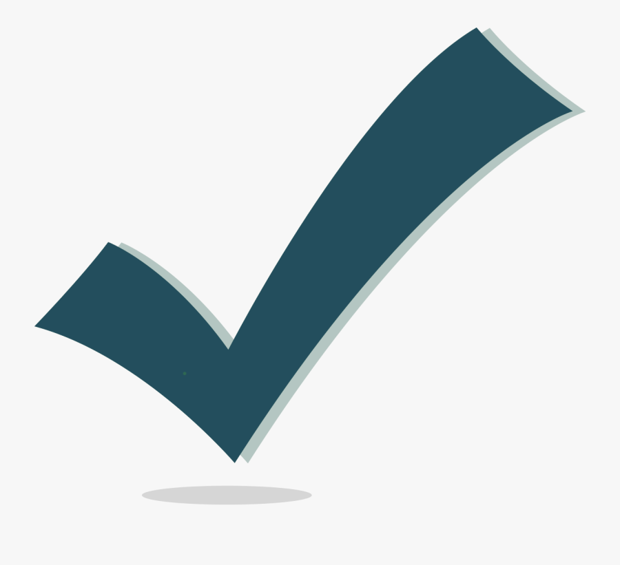 Green Transparent Background Checkmark Symbol, Transparent Clipart