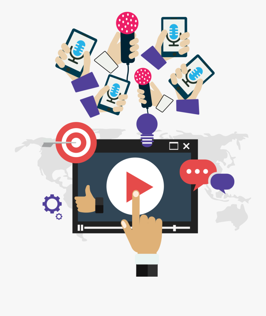 Survey Banner Library Secondary Huge Freebie Clipart - Youtube Video Marketing, Transparent Clipart