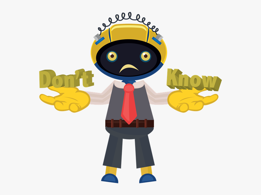 Survey Design Mistakes - Robot, Transparent Clipart