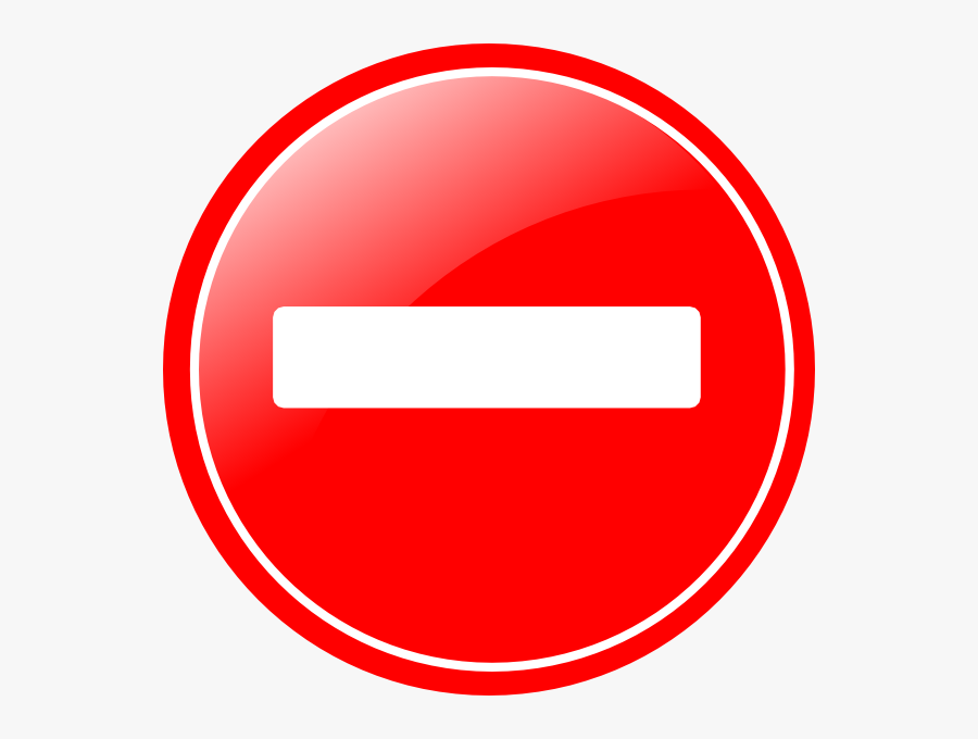 Red Minus Sign Negative Symbol Stock Illustration 