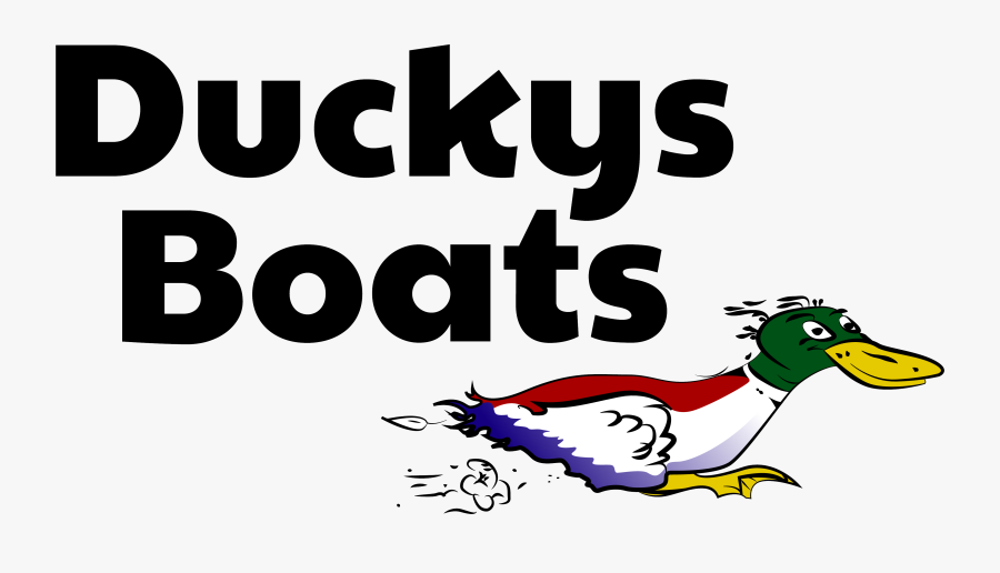 Duckysboats - Com Logo - Cartoon, Transparent Clipart