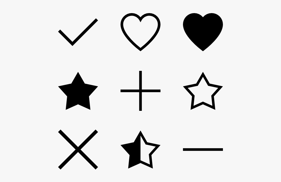 Solid Rating And Validation Elements - Star Rating Icon Free, Transparent Clipart