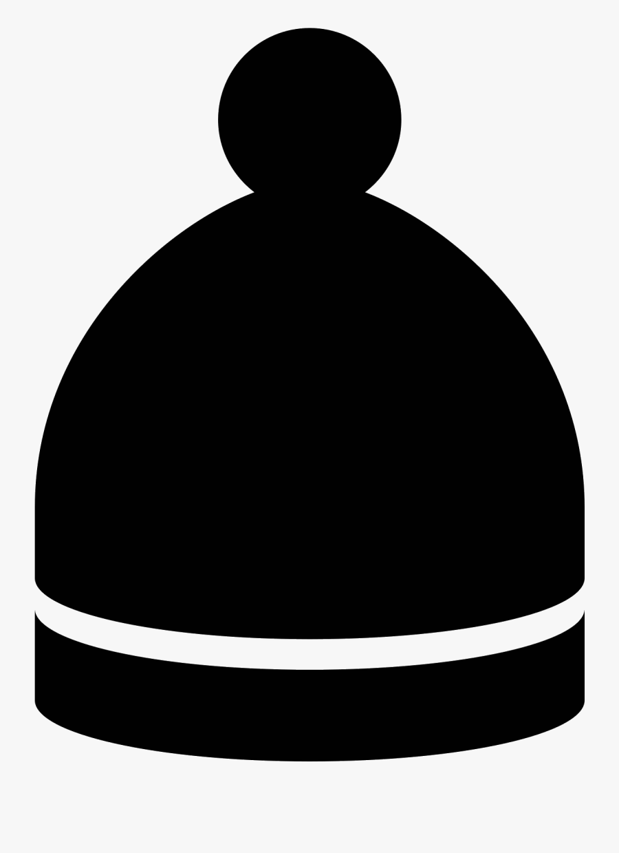 Collection Of Free Hat Vector Stocking Cap - Silueta De Torta De Cumpleaños, Transparent Clipart