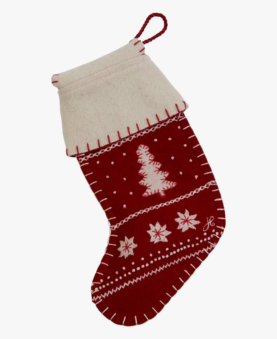 Christmas Stockings Free Png Transparent Background - Knitted Christmas Stocking Png, Transparent Clipart