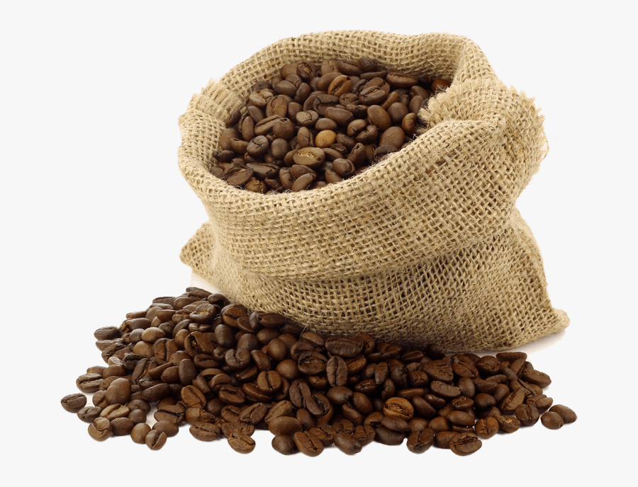 Hd Coffee Beans Bag Open - Coffee Beans Png, Transparent Clipart