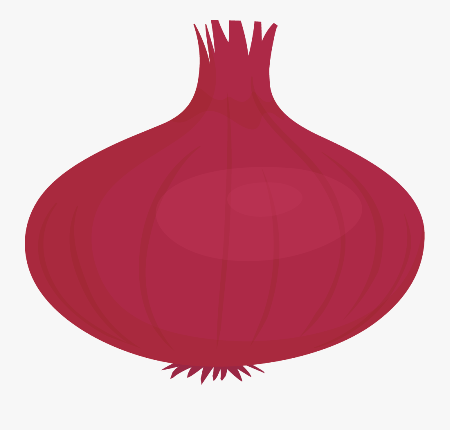 Red Onion, Transparent Clipart