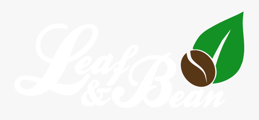 Leaf And Bean Logo, Transparent Clipart