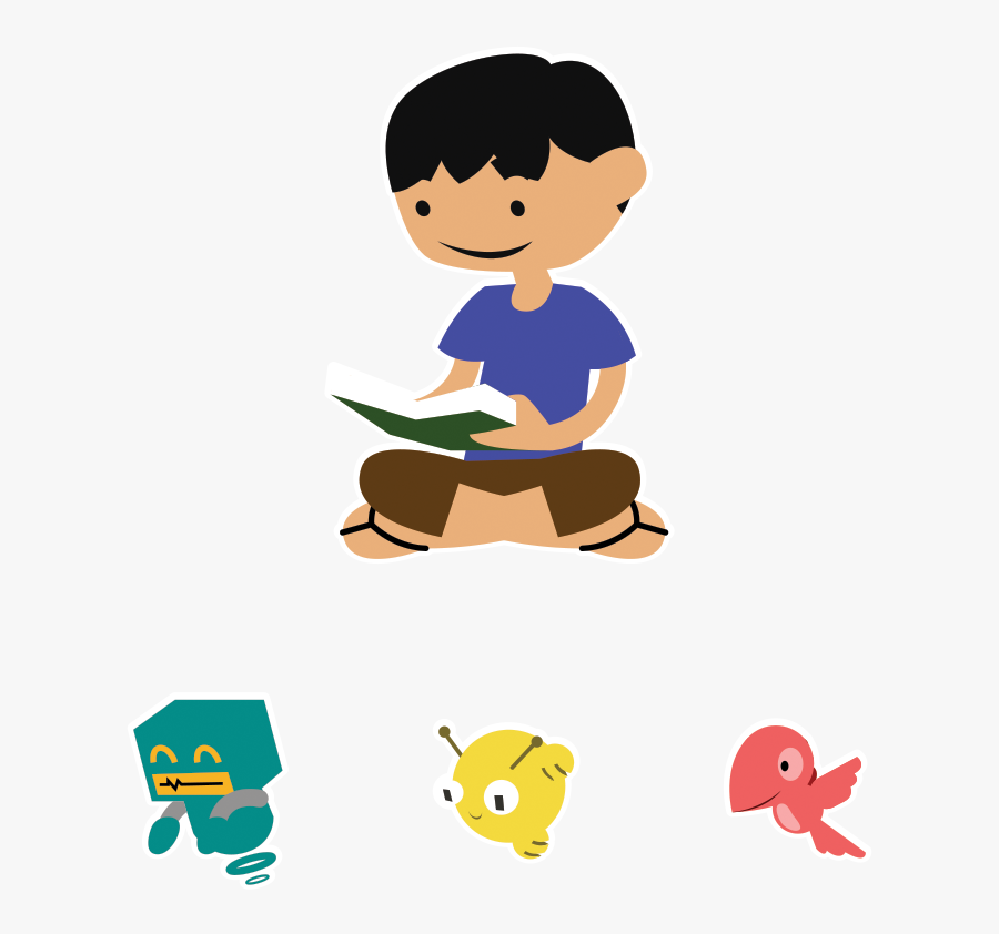 National Reading Month On Behance - Cartoon, Transparent Clipart