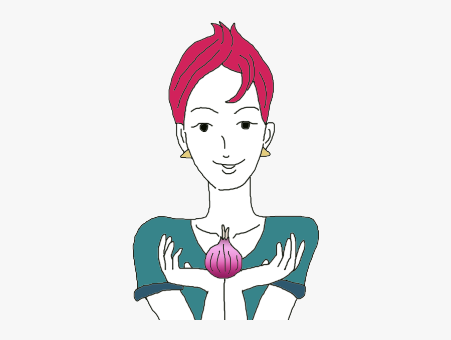 Onion - Illustration, Transparent Clipart
