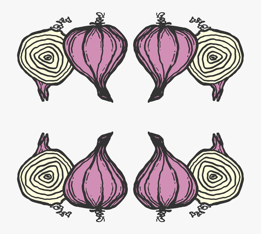 Red Onion, Transparent Clipart