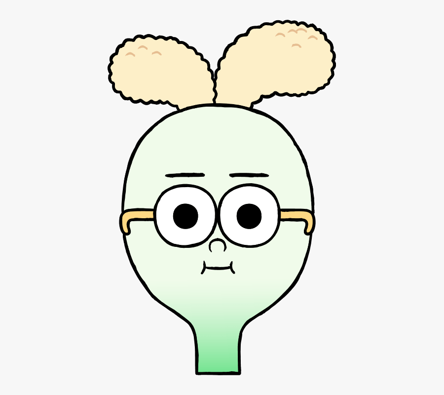 Apple And Onion Face, Transparent Clipart