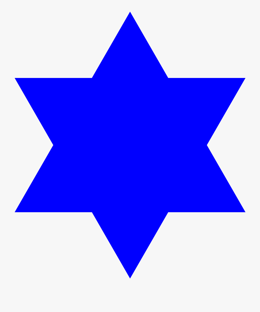 Blue,cobalt Blue,electric Art,graphics - Solid Star Of David, Transparent Clipart
