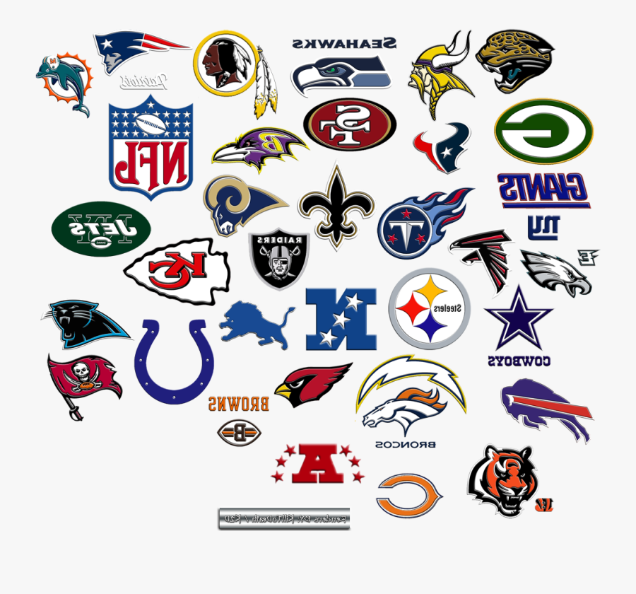 Nfl Team Logos Clip Art 76 Teams Cliparts - Transparent Nfl Teams Logos, Transparent Clipart