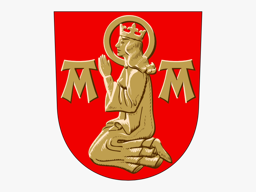 Free Vector Queen Praying Clip Art - Maarian Vaakuna, Transparent Clipart