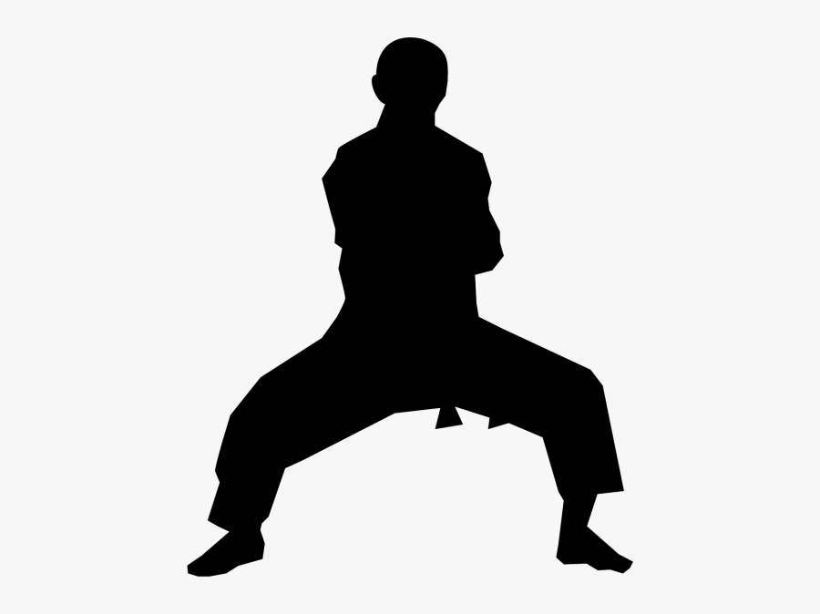 Karate Clip Art Martial Arts Vector Graphics Silhouette, Transparent Clipart