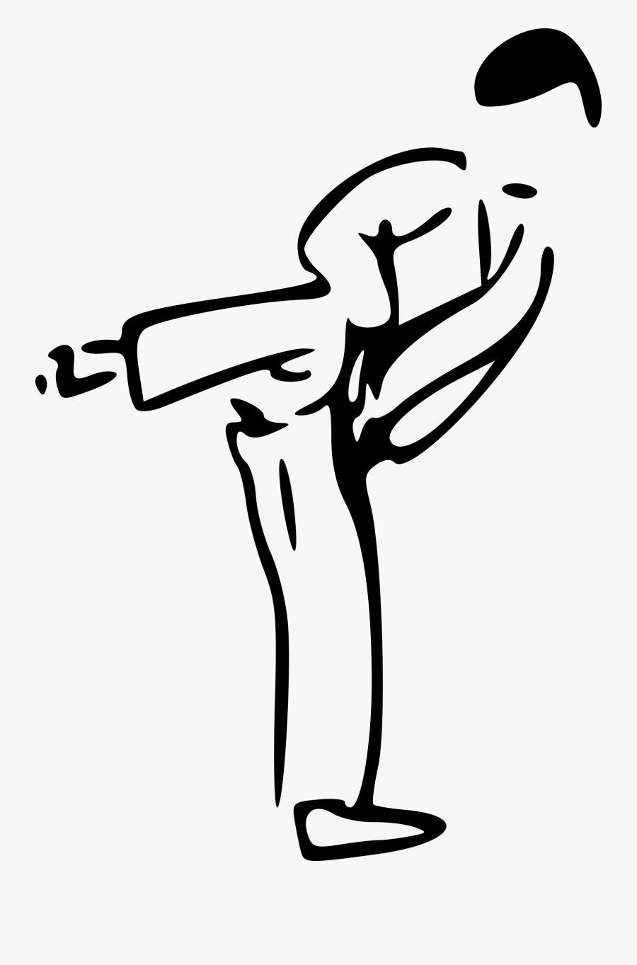 Karate Clip Art, Transparent Clipart