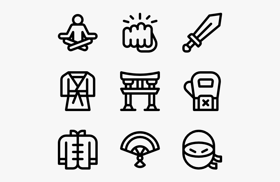 Martial Arts, Transparent Clipart