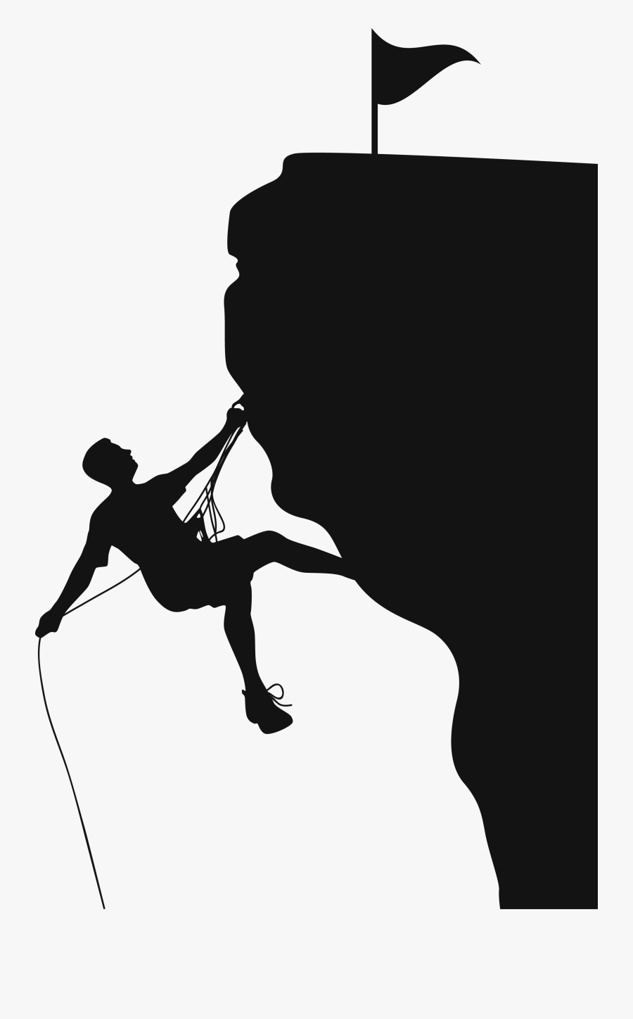 Shawangunk Ridge Rock Climbing Mountaineering, Transparent Clipart