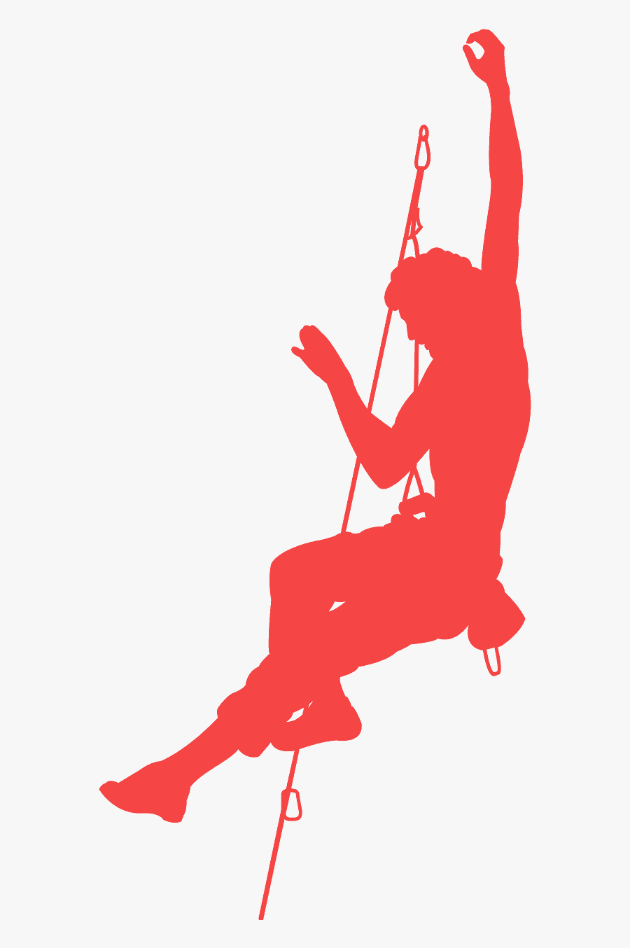 Rock Climbing Clip Art, Transparent Clipart