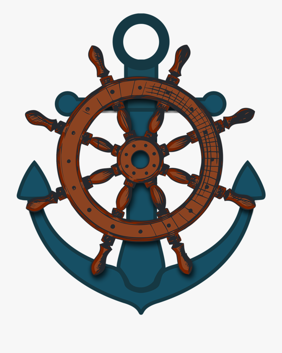 Ship39s Wheel Ships Free Image On Pixabay, Transparent Clipart