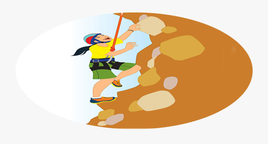 Rock Climbing Clip Art, Transparent Clipart