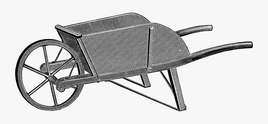 Transparent Wheelbarrow Png, Transparent Clipart