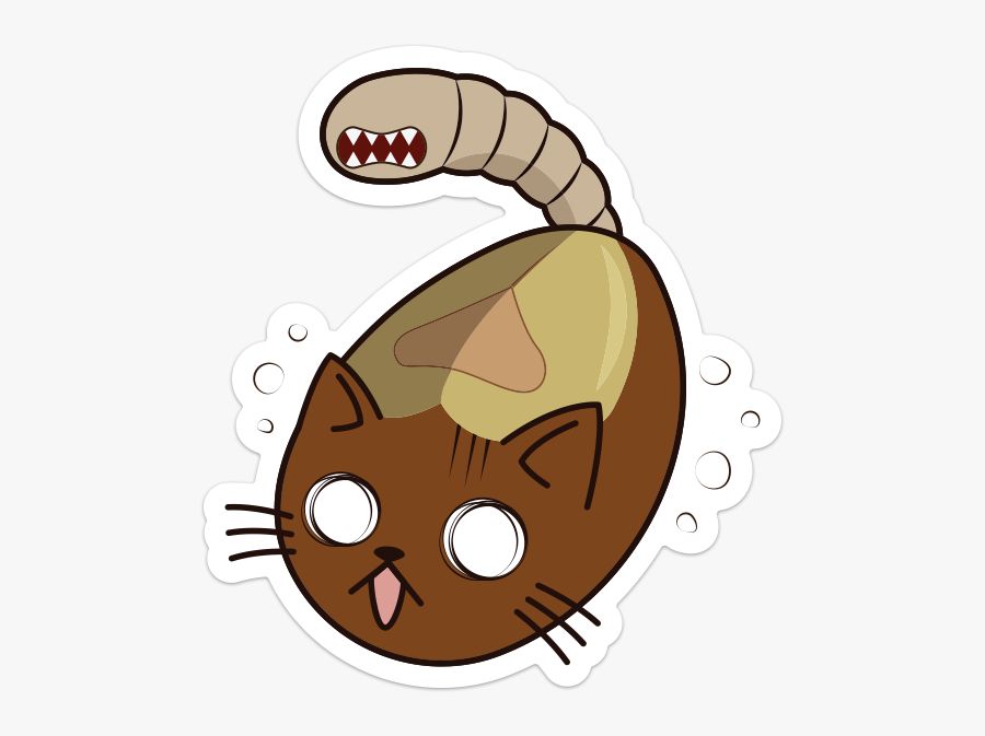 Mexican Jumping Cat Bean, Transparent Clipart