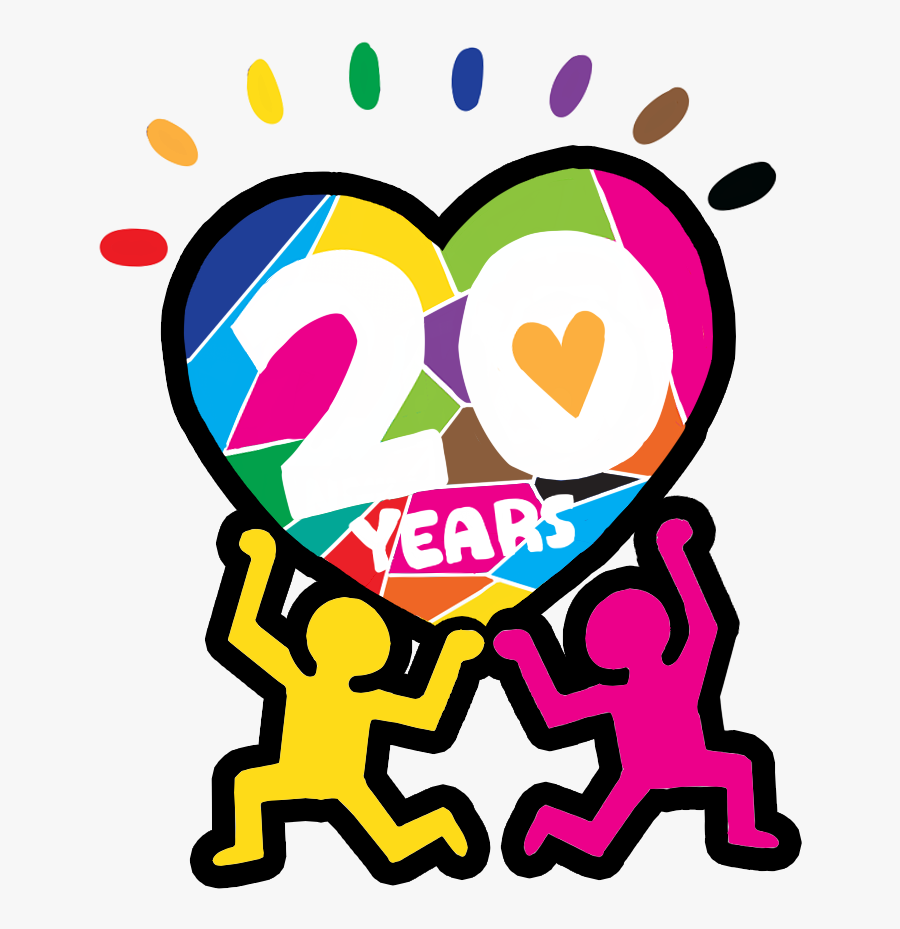 Join The Lgbt Resource Center As We Celebrate 20 Years - 20th Anniversary, Transparent Clipart