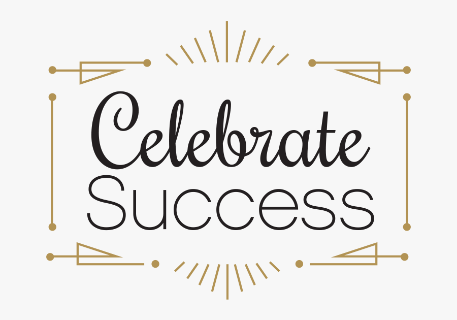 Celebrate Success Clip Art, Transparent Clipart