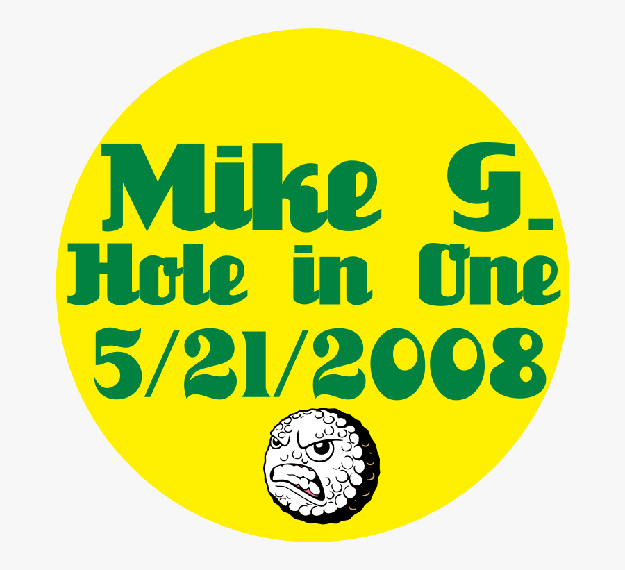 Hole In One Car Magnet - Amor, Transparent Clipart