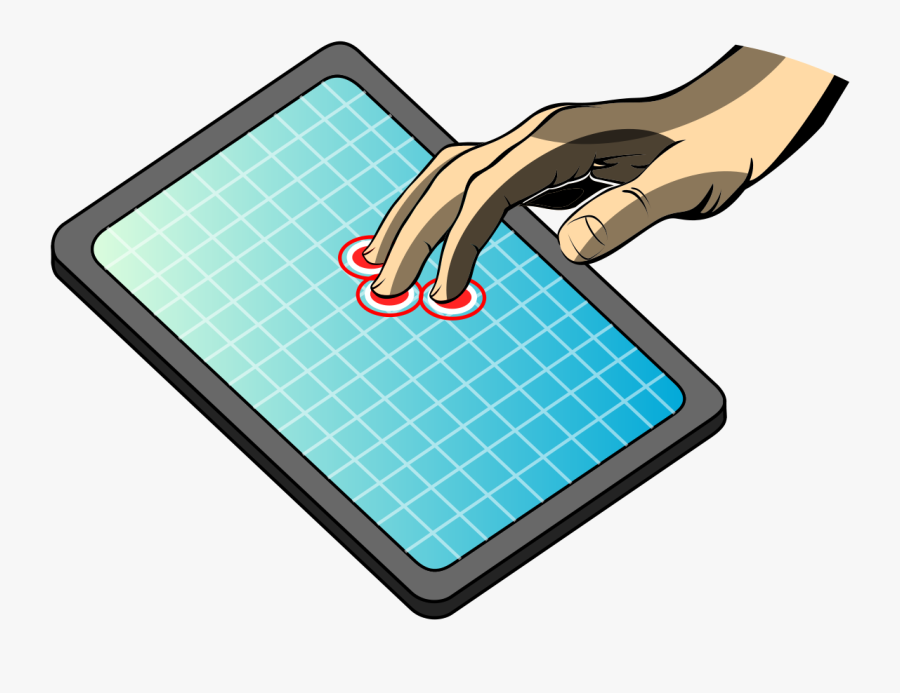 Computer Clipart Light Pen - Multi Touch, Transparent Clipart