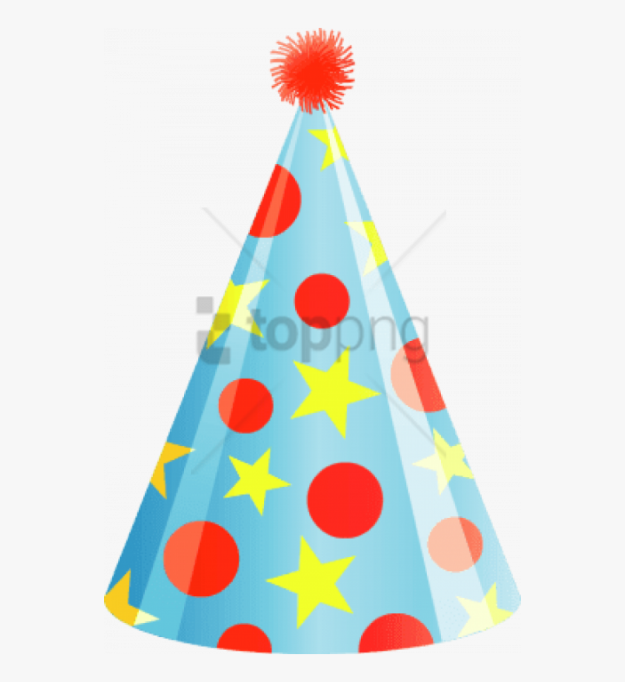 Transparent Party Hats Clipart - Transparent Background Birthday Hat, Transparent Clipart