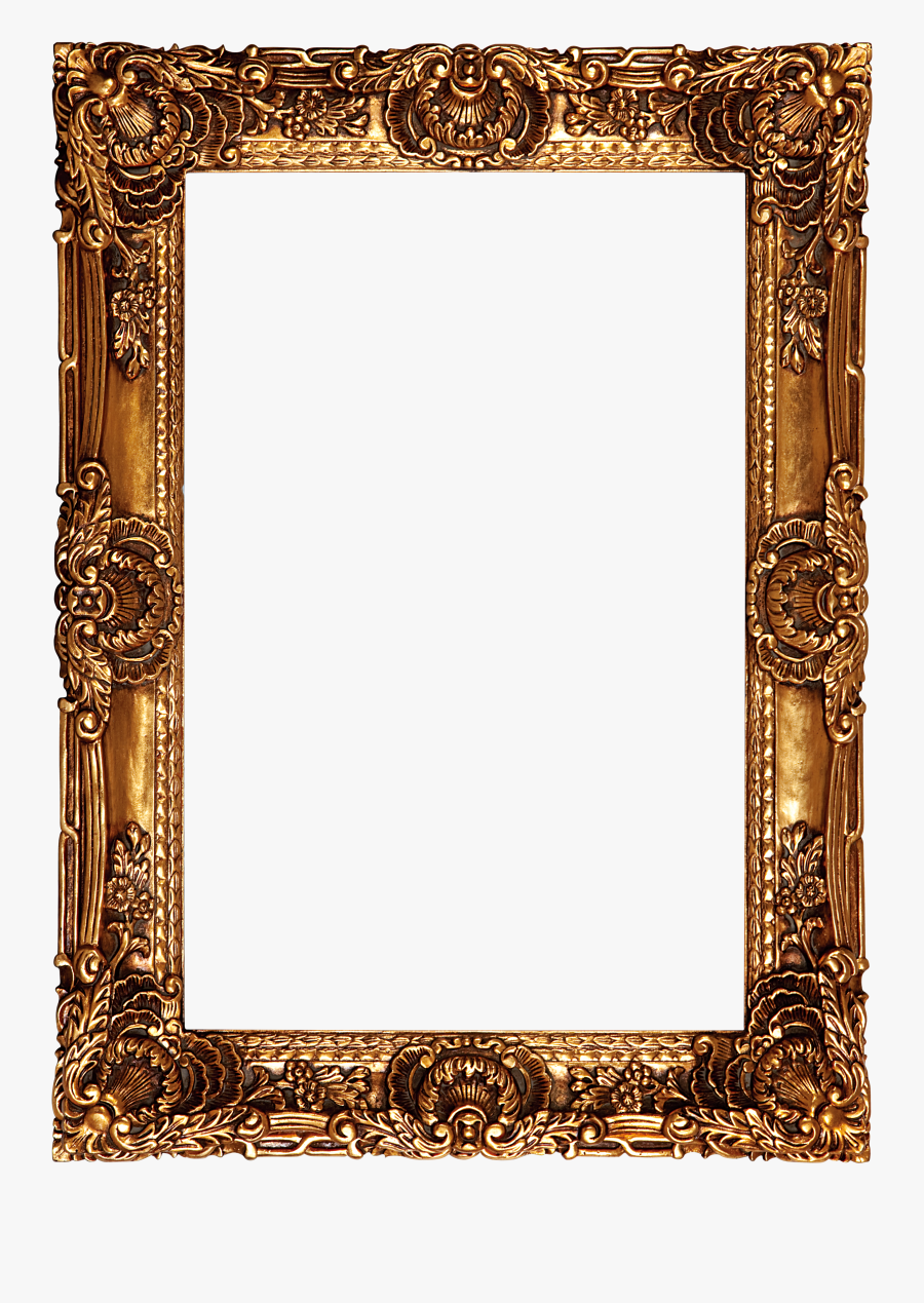 Picture Oil Frame Video High-definition Painting Frame,clear - Elegant Picture Frame Png, Transparent Clipart