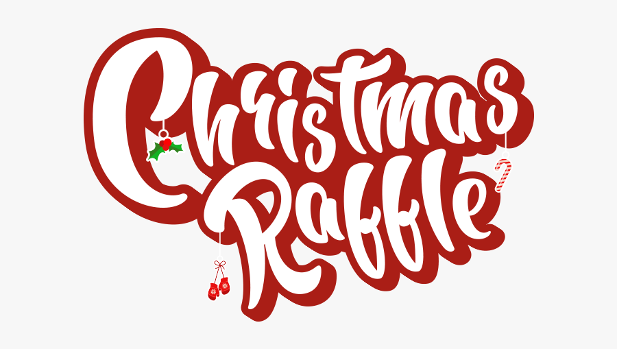Raffle Clipart We Are The Champion - Christmas Raffle Clipart, Transparent Clipart