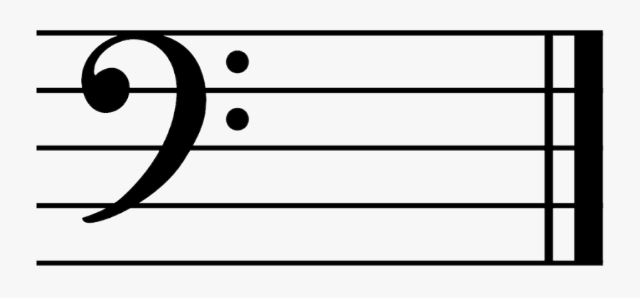 Picture - Bass Clef G Note, Transparent Clipart