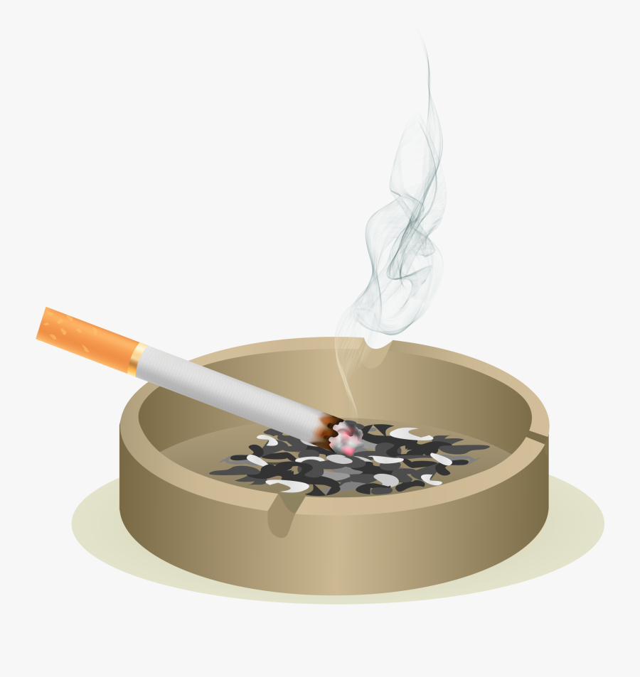 Euclidean Vector Ashtray Cigarette Icon - Stop Smoking Before Smoking Stops You, Transparent Clipart