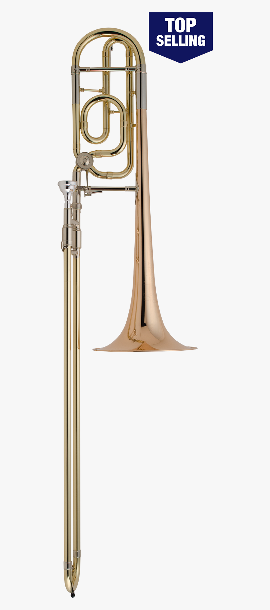 Cg Conn Step-up Model 52hl Tenor Trombone - Types Of Trombone, Transparent Clipart