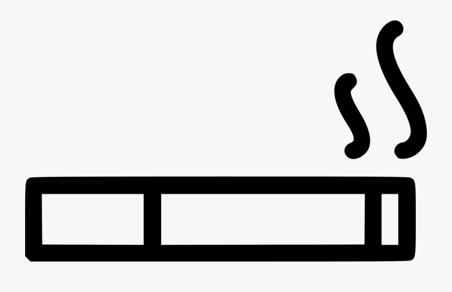 Smoking Allowed Cigarettes Comments - Cigarette White Logo Png, Transparent Clipart