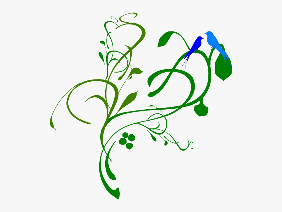 Doves Funeral Clipart - Flower Wedding Clipart Black And White, Transparent Clipart