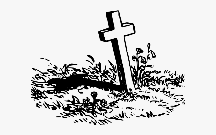 Burial Funeral Clip Art , Png Download - Grave Clip Art, Transparent Clipart