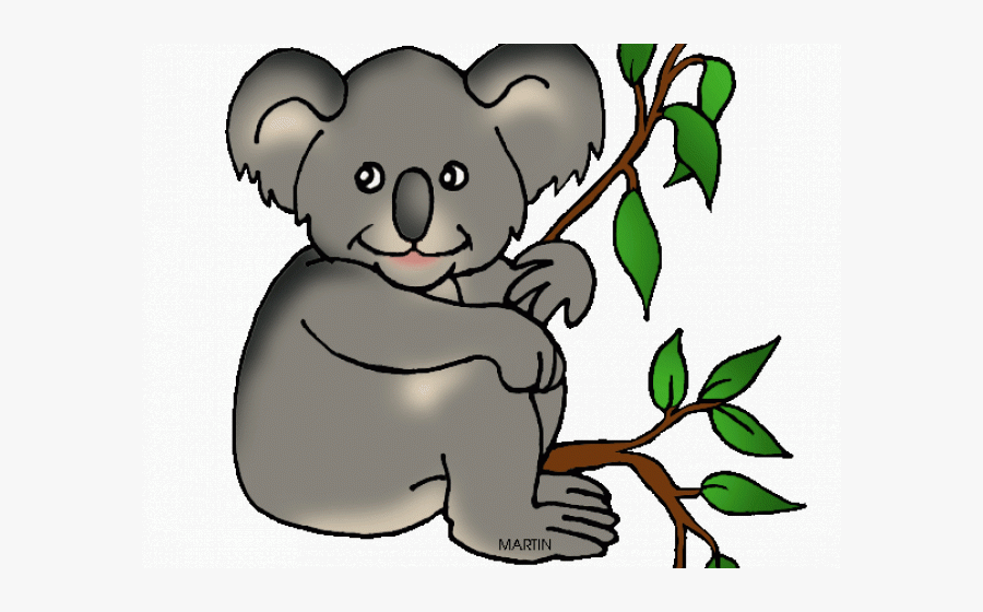 Koala Bear Clipart Phillip Martin - Koala Clip Art, Transparent Clipart