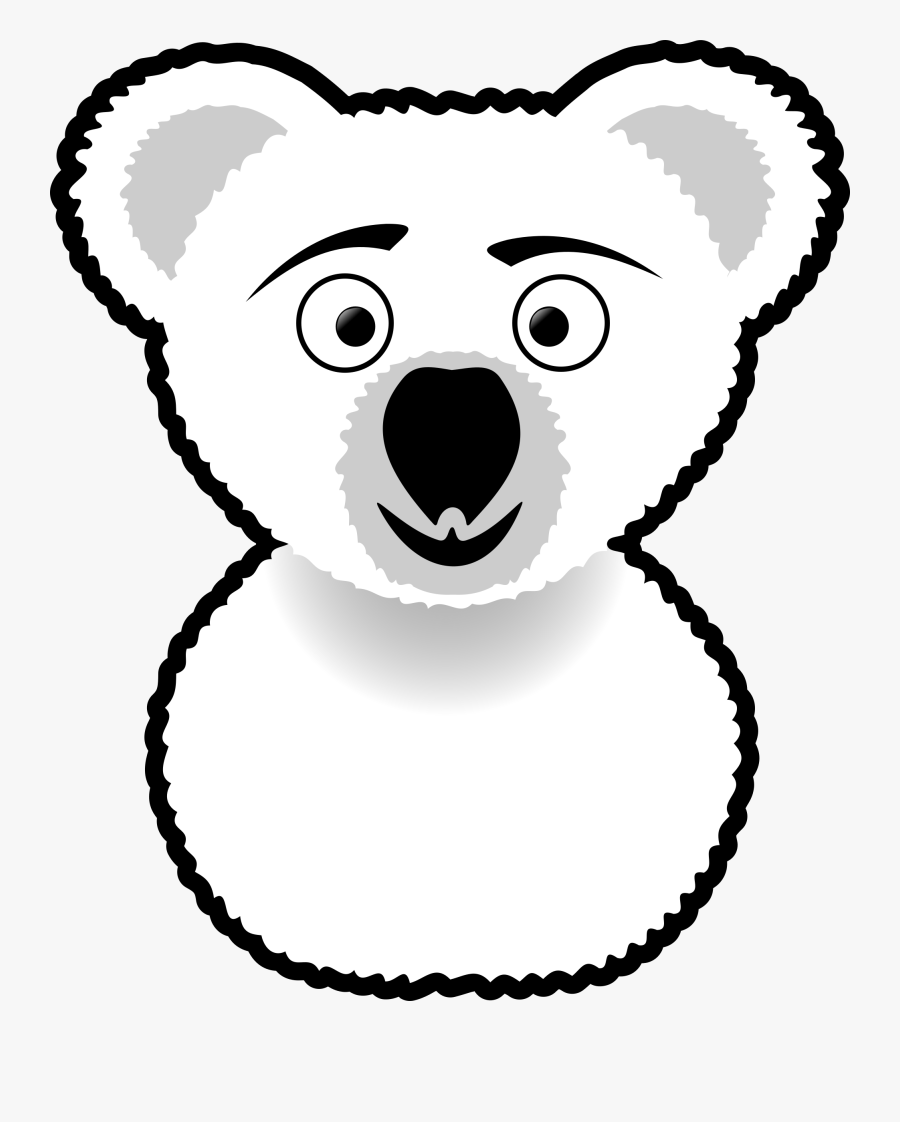 Koala Bear Line Art Drawing Computer Icons - Koala Clip Art, Transparent Clipart