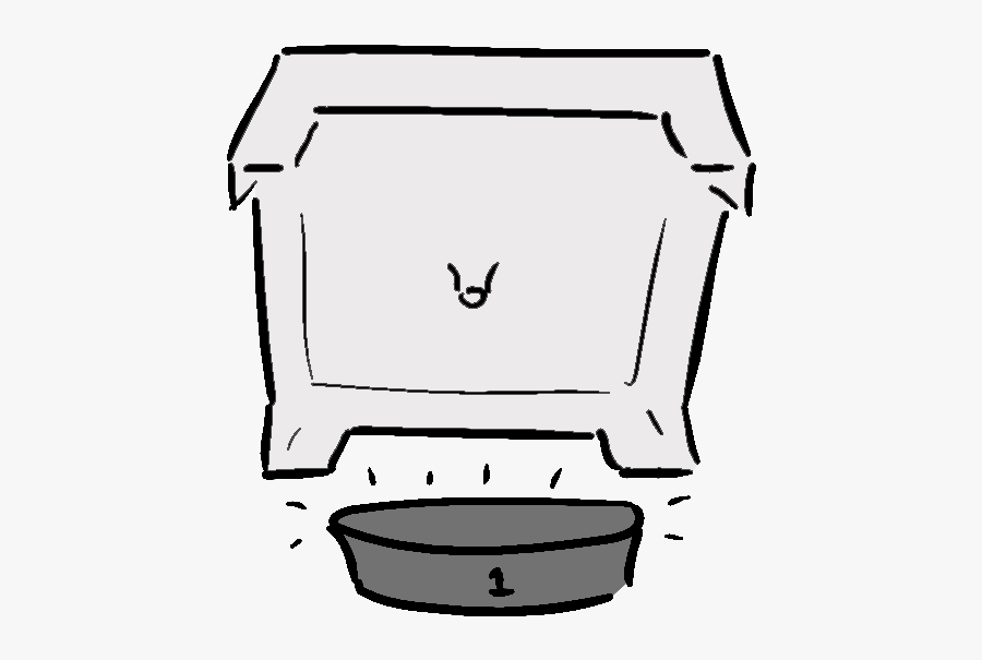 Petgreen Dog Potty Grass Cleaning Step 1b - Line Art, Transparent Clipart