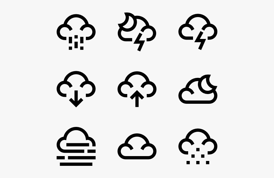 Weather - Zoom Icon, Transparent Clipart