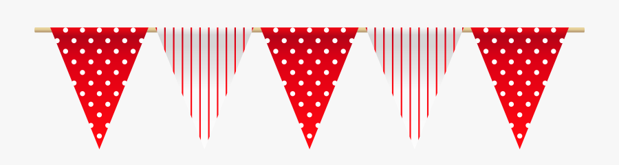 Red White Streamer Transparent Png Clip Art Image - Red And White Streamer Png, Transparent Clipart