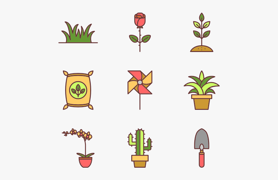 Clip Art Landscaping Vectors - Icon Design, Transparent Clipart