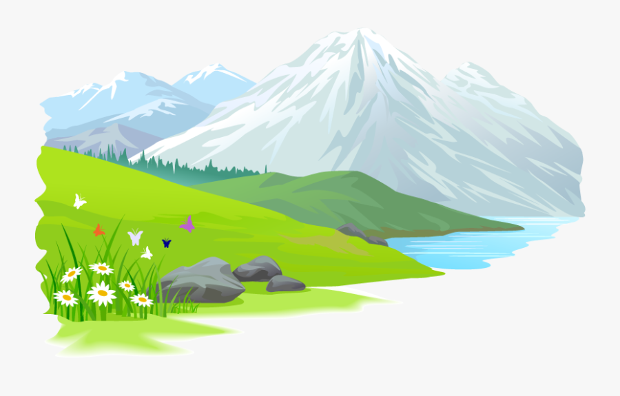 Hill Station Clip Art, Transparent Clipart