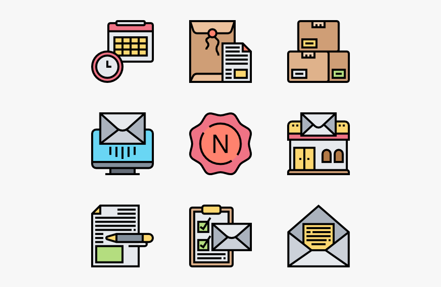 Postal Elements - View From Top Icon Furnitures, Transparent Clipart