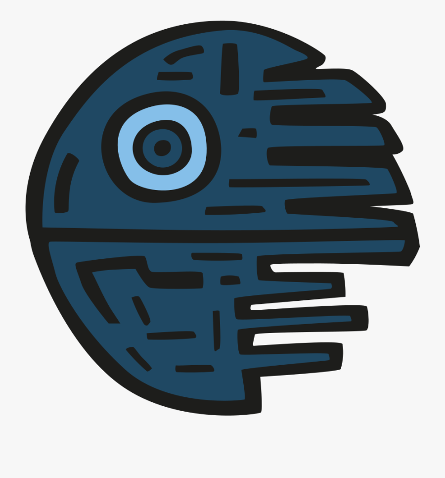 Death Star Icon, Transparent Clipart